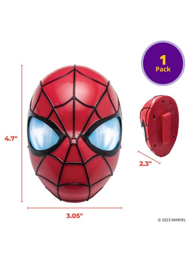 DecoPac DecoSet® Marvel Spider-Man™ Ultimate Light Up Eyes Cake Topper, 1-Piece Cake Topper Set, Superhero Head with Lights - Image 5