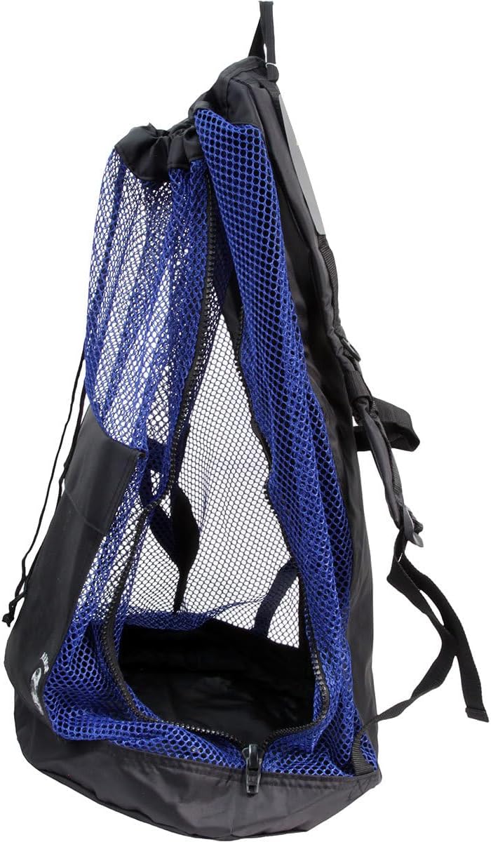 ARMOR Heavy Nylon Mesh Backpack Bag - Multiple Colors (Black) - Image 1