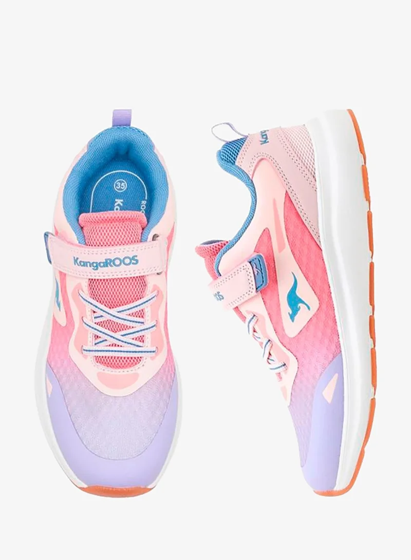 kangaROOS Pink Girls Hook & Loop Sports Shoes for Women | Best Price UAE