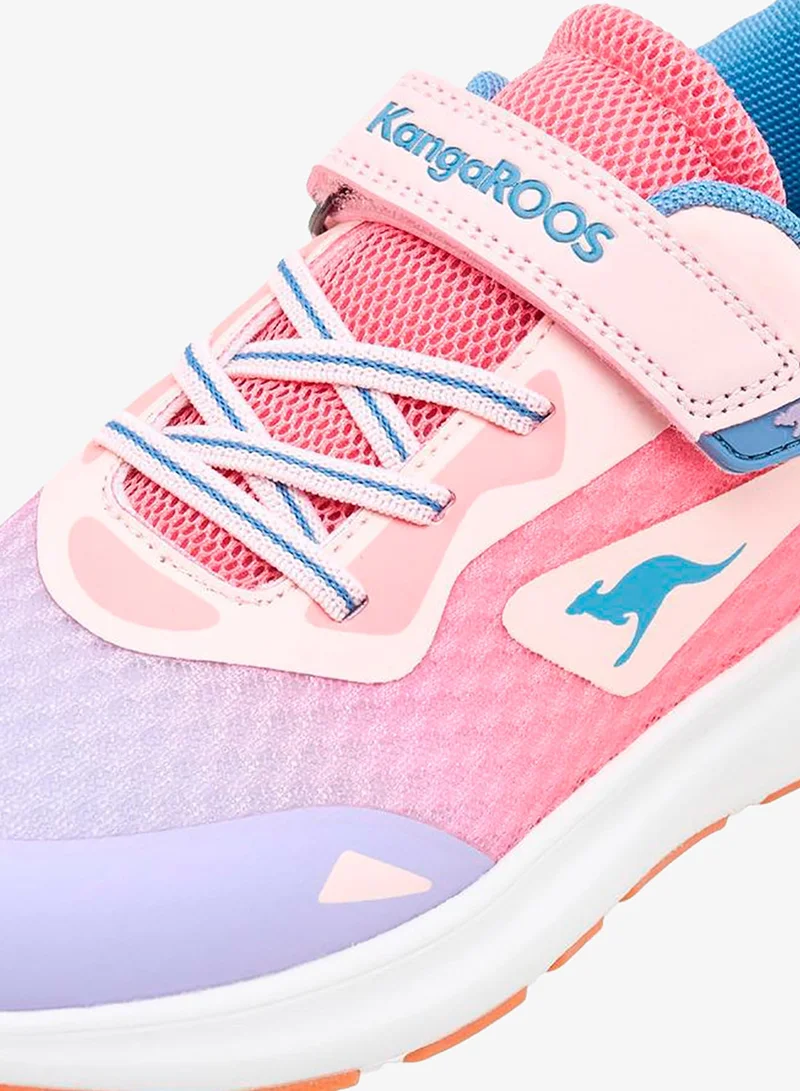 kangaROOS Pink Girls Hook & Loop Sports Shoes for Women | Best Price UAE