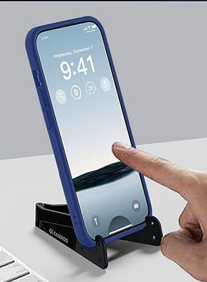ten.tech Compatible with iPhone 13 Pro Clear Case Shockproof PC Soft Silicone (Anti-Yellowing) TPU Bumper Protective Cover - Image 3