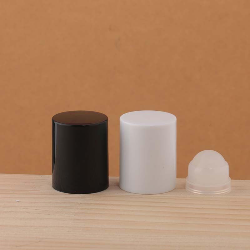 Wpppan 2Pcs Brown 50ml Glass Essential Oil Roller Bottles Refillable Roll on Bottles Empty Deodorant Bottle Containers Rollerball for Fragrance Roller Refillable Containers Accessories - Image 3