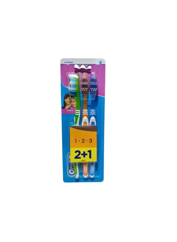 Oral Care Oral-B Classic Medium Toothbrush 