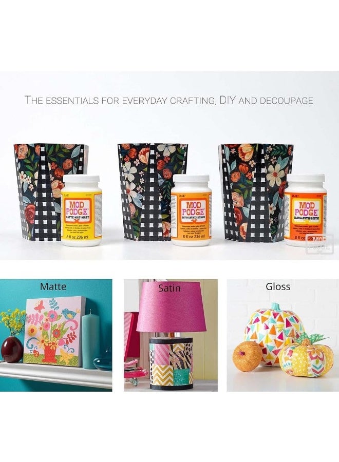 Mod Podge Waterbase Sealer, Glue and Finish, 16 oz, Matte - Image 4