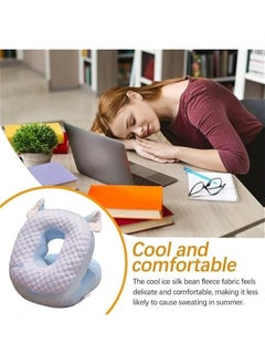 Generic Office Nap Pillow | Desk Pillow Napping | Nap and Neck Support | Breathable Face Down Pillow, Supporting Sleep Pillow, Library Nap Pillow, Work Desk Nap, Home Nap Pillow, School Desk Nap Pillow  - Image 4
