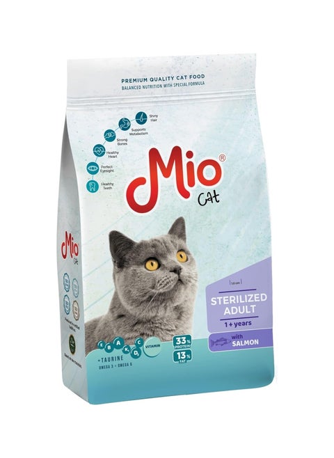 Mio Turkish Cat Food Sterilized With Salmon 1 kg