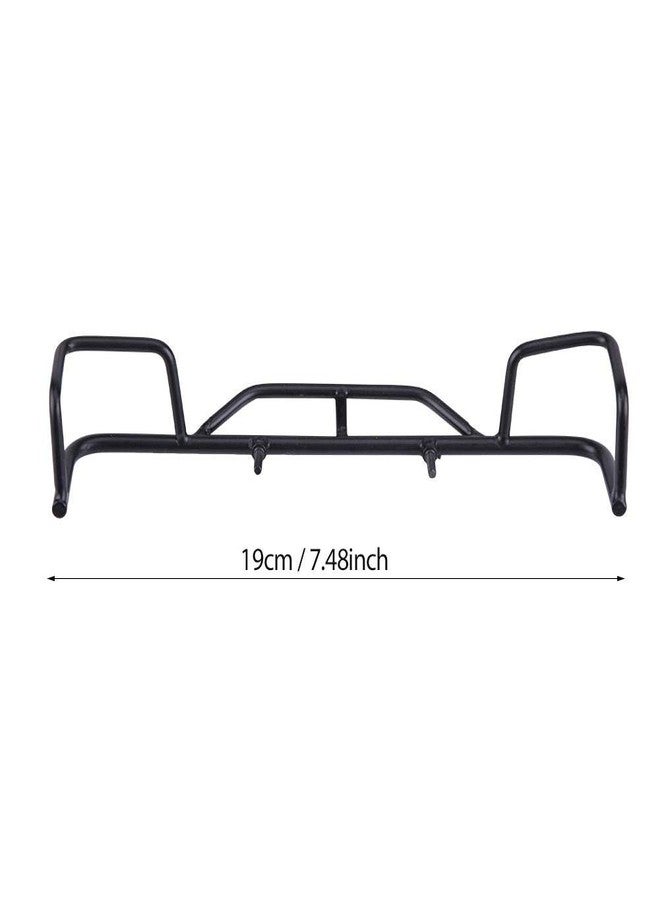 Dilwe RC Car Front Rear Bumper, Metal Front Rear Bumper for TF2 / TF1 1/10 Scale RC Crawler Car Model Vehicle Accessory - Image 3