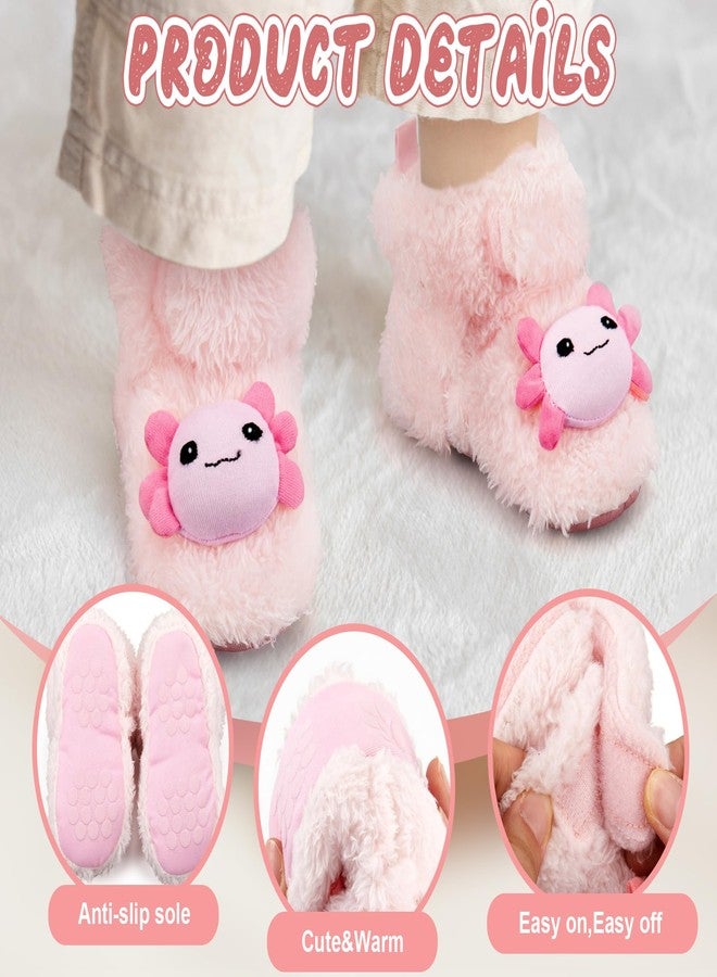 ShinyMatch Axolotl Baby Booties Newborn Baby Shoes Animal Unisex Infant Slippers for Toddler Infant Girl Boy(12-18 Months) - Image 5