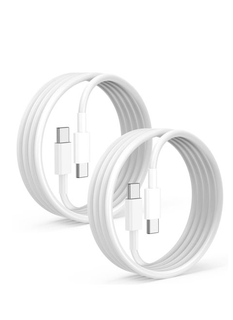 Fast Charging Cable for iPhone 15 [2 Pack 1M], USB C PD Charging Cable for Apple MacBook Air, MacBook Pro 2020, iPad 12.9 5th Gen/Air 4/Mini, 6, Samsung S22 Plus/S22 Ultra/S21/ S20/a52, USB