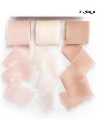 3 Rolls Handmade Fringe Chiffon Ribbon, 4cm x 500cm Silk-Like Ribbon Cream Orange Ribbons Set for Wedding Invitations, Bridal Bouquets, Gifts Wrapping, DIY Crafts - pzsku/Z46ADA75ABBC9F5F98D1EZ/45/_/1721268551/10f4dbea-bee9-4bae-9842-5f3d2165563f