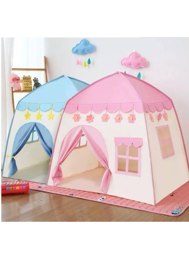 ECVV - Princess Tent for Girls/Play Tent Kids Tents and Playhouses Kids ，Children Playhouse for Indoor Outdoor ，Boys & Girls Birthday Gift | Ball light flower room| 130 * 100 * 130CM - Image 1