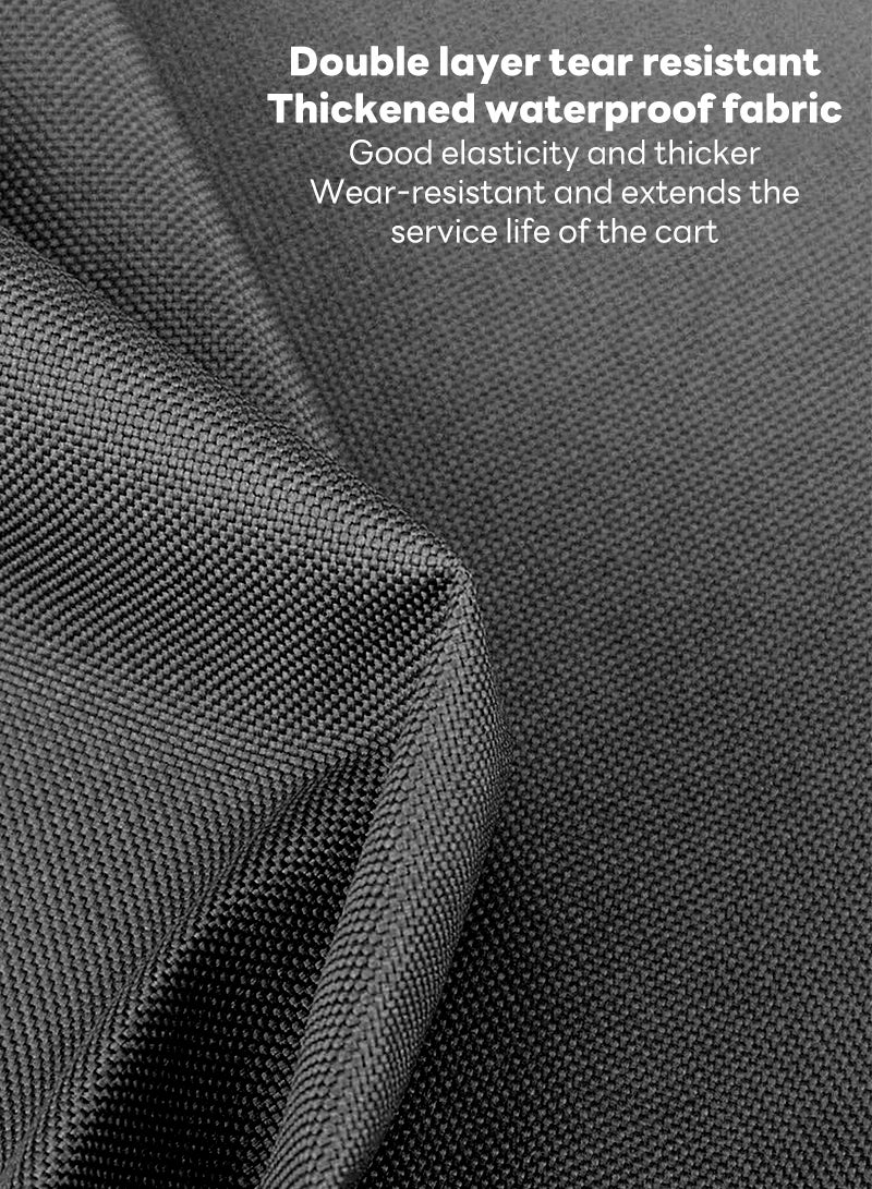 Sharpdo Camping Cart, Foldable Camping Cart, Camping Meal Cart, Portable Shopping Cart - Image 2