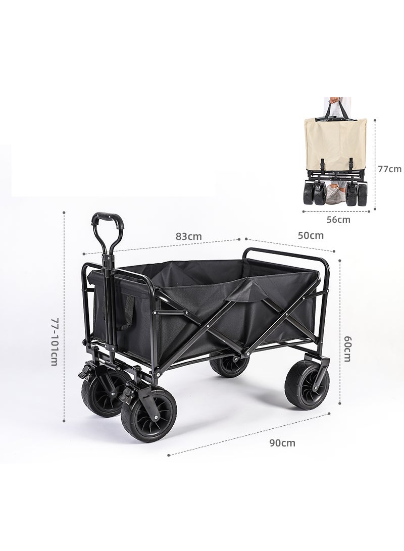 Sharpdo Camping Cart, Foldable Camping Cart, Camping Meal Cart, Portable Shopping Cart - Image 3