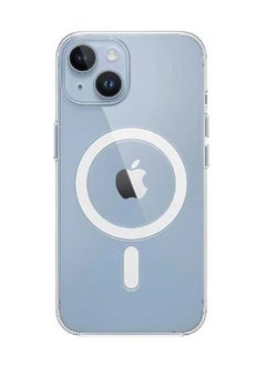 iPhone 14 Plus  Magsafe Case 6.7 Inch Slim Thin Magnetic Case Yellowing-Resistant Anti-Drop Shock Absorption Anti-Scratch and Hard Back Crystal Case Cell Phone Case iPhone 14 Plus Case Clear
