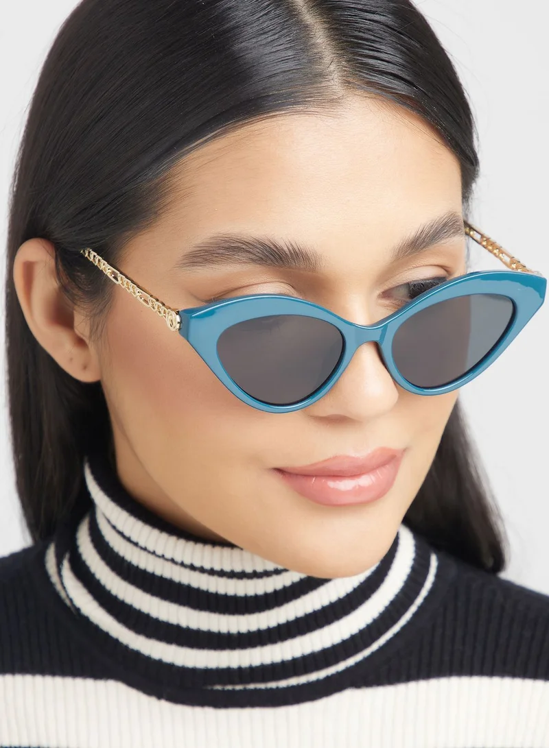 ELLA Chain Arm Cat Eye Sunglasses