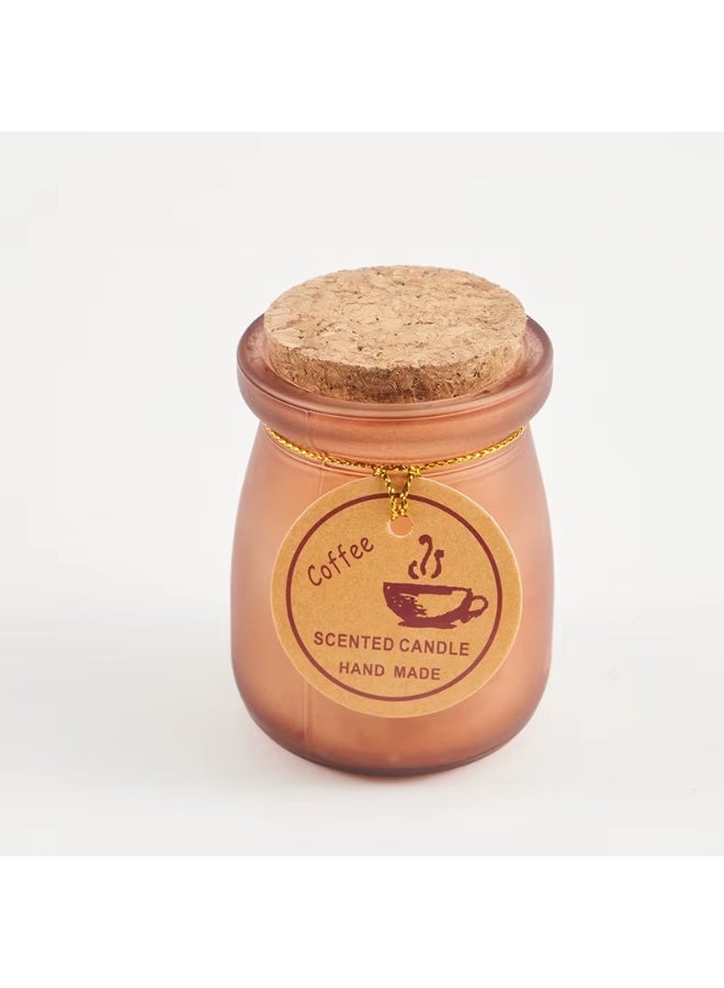 شمعة عطرية فاخرة بغطاء فلين - قطعة واحدة - Image 2