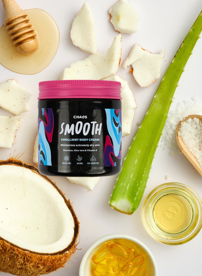 Chaos Smooth body cream - Skin Moisturizing , 300 ML - Image 4