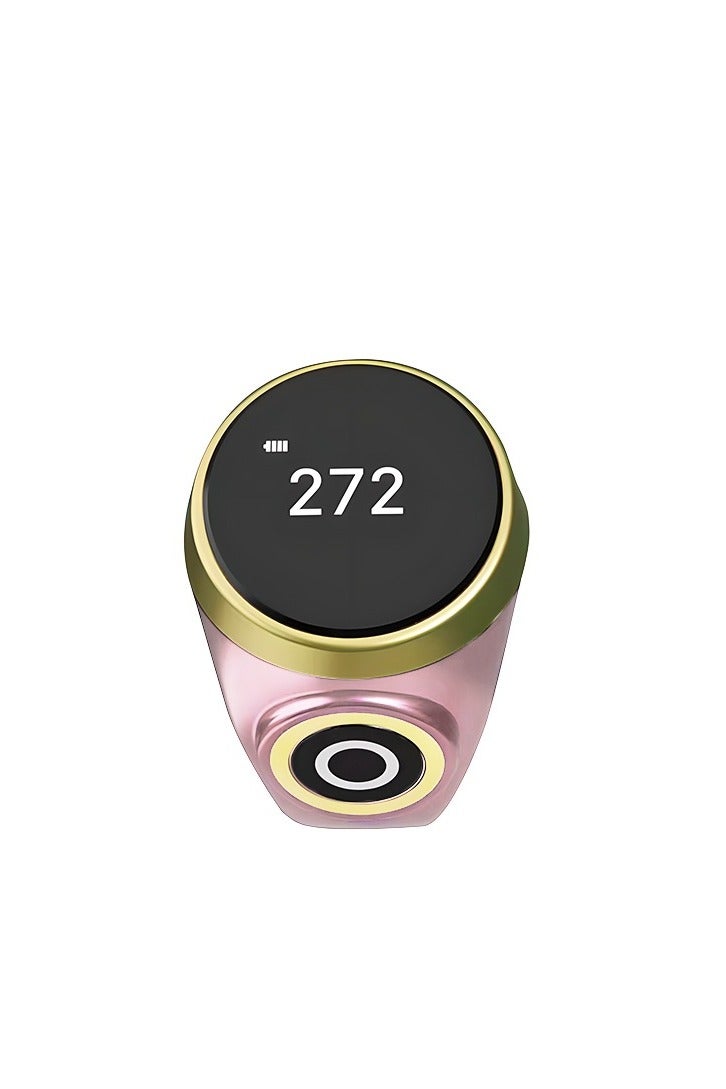 Zikr Ring, Smart Tasbih Zikr Ring With 3 Compatible Sizes(18mm/ 20mm/ 22mm) Ring Count Reminder, Muslim Prayer Timing Reminder,  OLED Display - Image 1