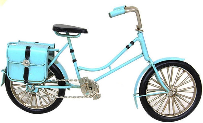 Hediye Sandalı Gift Boat Decorative Metal Bicycle Bag - Image 2