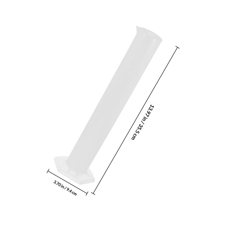 500ml Plastic Rain Gauge with Scale for Garden Yard Outdoor Precipitation Monitoring - Image 3
