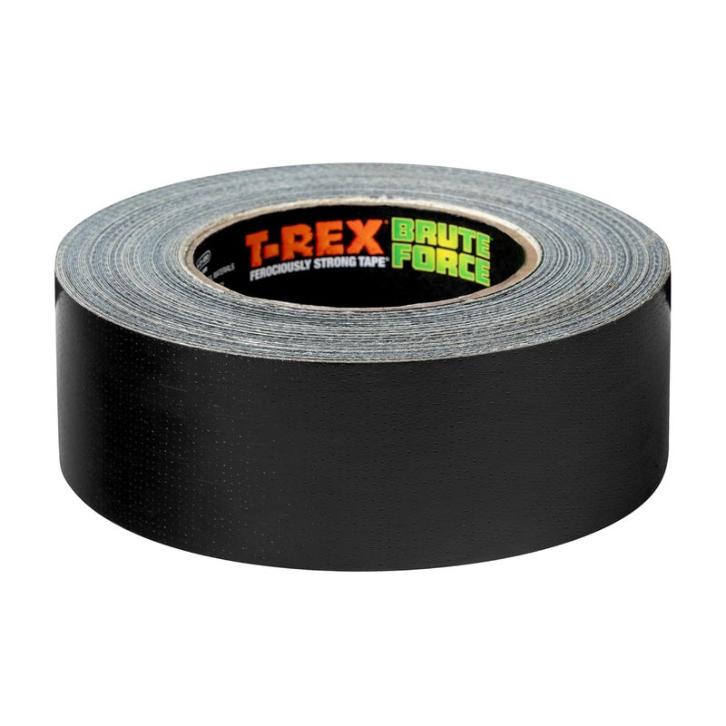 T-Rex 242703 Brute Force Strongest High Performance Duct Tape, 1.88-Inch X 25-Yard, Black - Image 2