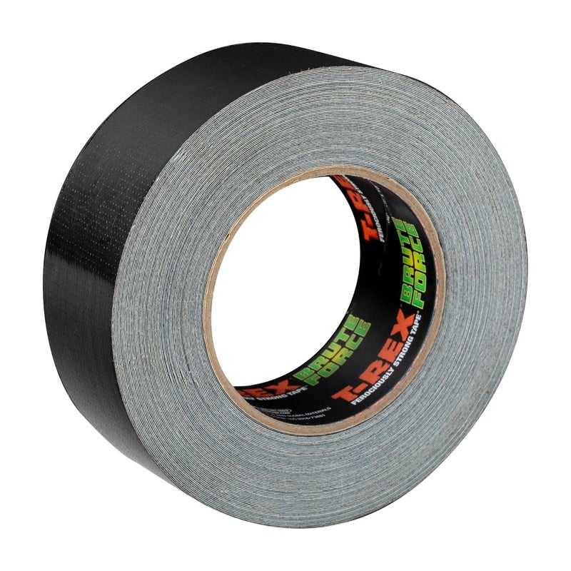 T-Rex 242703 Brute Force Strongest High Performance Duct Tape, 1.88-Inch X 25-Yard, Black - Image 3