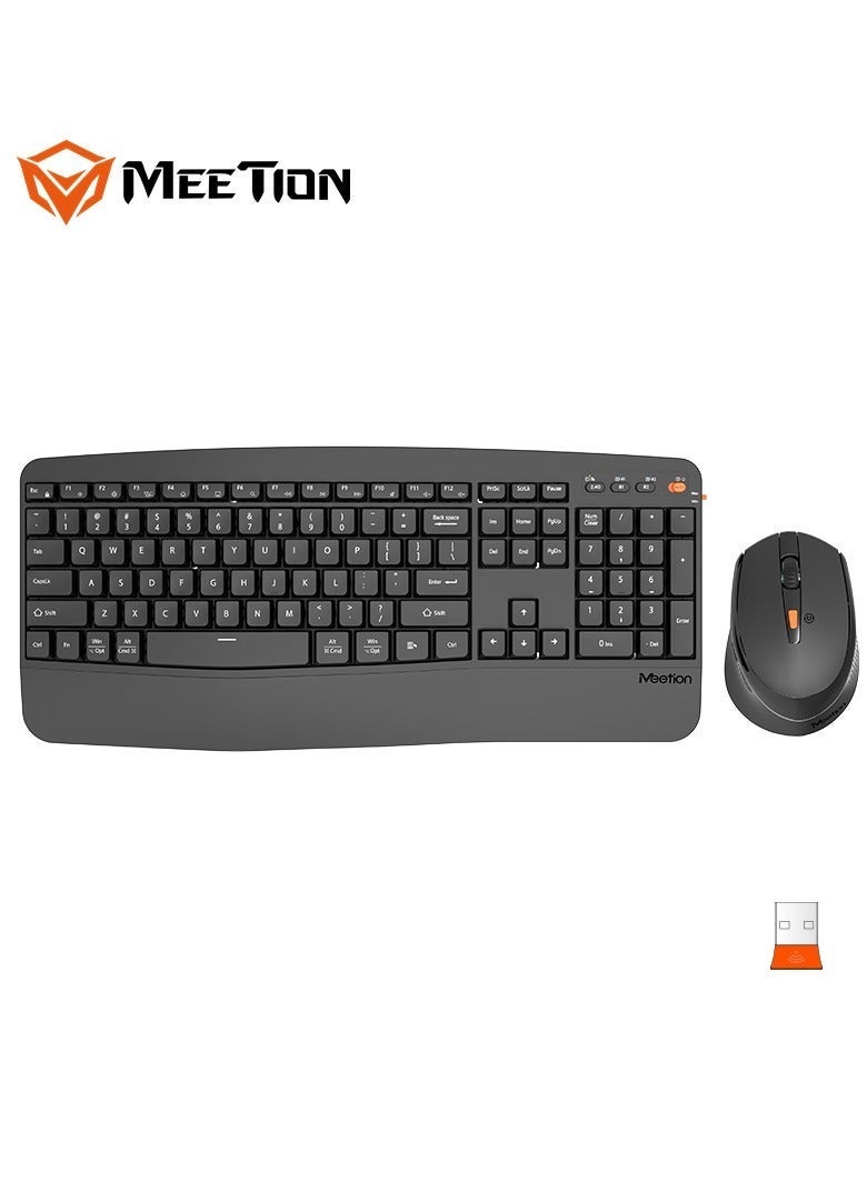 Meetion ميتشن 2.4 جيجاهرتز/لاسلكي وبلوتوث مزدوج تصميم مريح للمدير - Image 1
