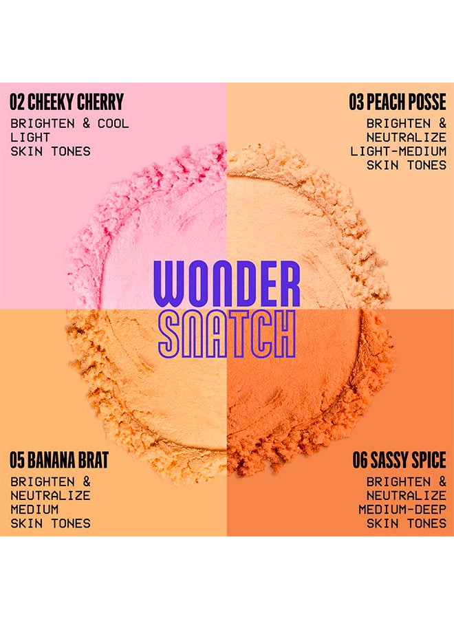 NYX PROFESSIONAL MAKEUP Wonder Snatch Powder, Lifting Loose Powder, Up to 16 HR sweat-proof & non-smudging wear, Banana Brat - Image 5