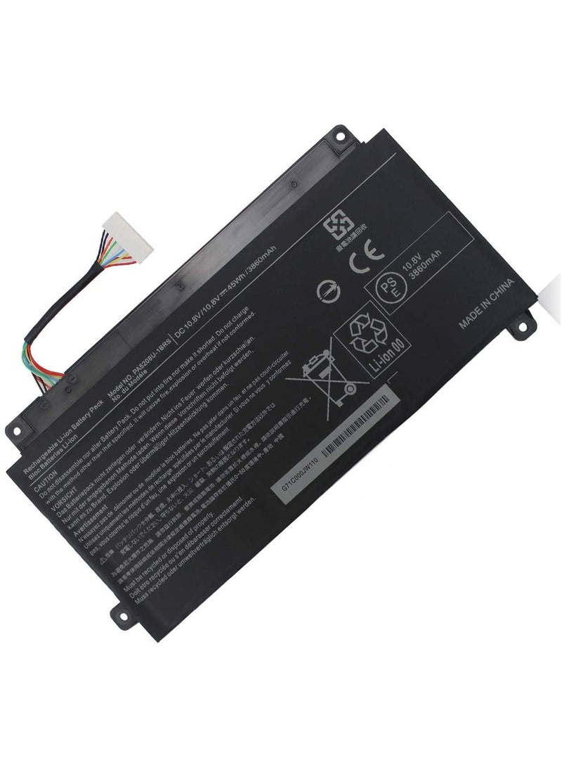 بطارية متوافقة مع أجهزة الكمبيوتر المحمولة Toshiba PA5208U-1BRS – Chromebook CB35series، Satellite E45W (34000 مللي أمبير، 3 خلايا) - Image 1