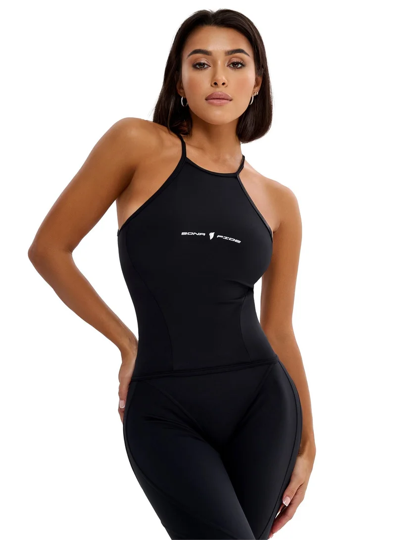 Bona Fide Bona Fide Sleeveless Tank Top for Women – Fitted Athletic Top – Casual & Workout Activewear