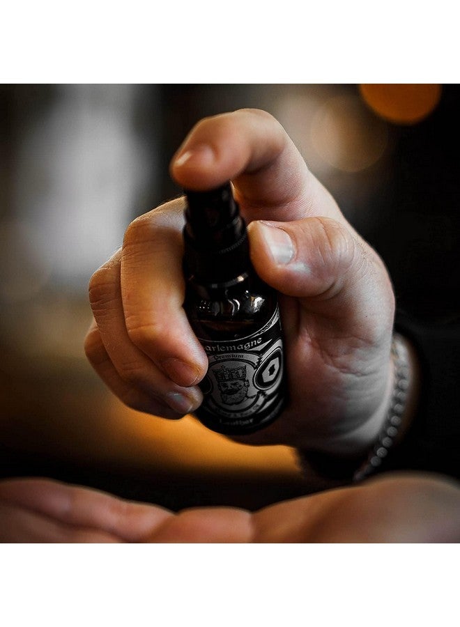 شارلمان زيت اللحية شارلمان - 30 مل - زيت عناية باللحية للرجال، نباتي ومعطر برائحة الجلد - يعزز نمو اللحية - صنع في ألمانيا - Image 3