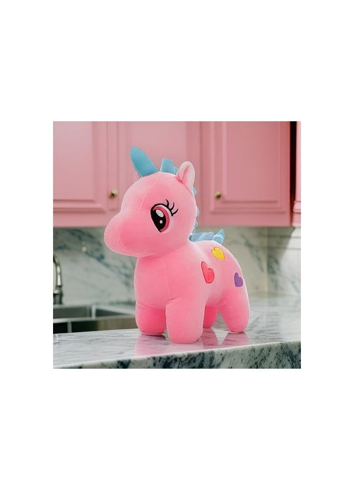 Cute Stuffed Unicorn Doll For Kids, Pillow, 30Cm, Multicolor  - Image 2