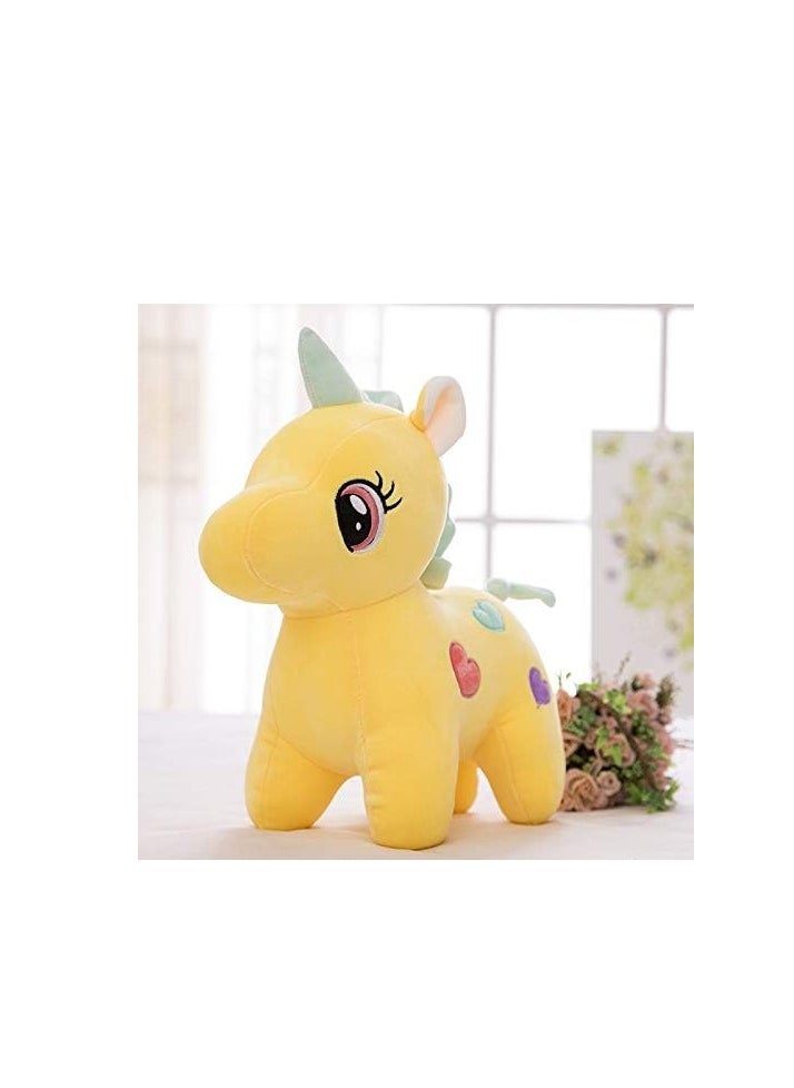 Cute Stuffed Unicorn Doll For Kids, Pillow, 30Cm, Multicolor  - Image 3