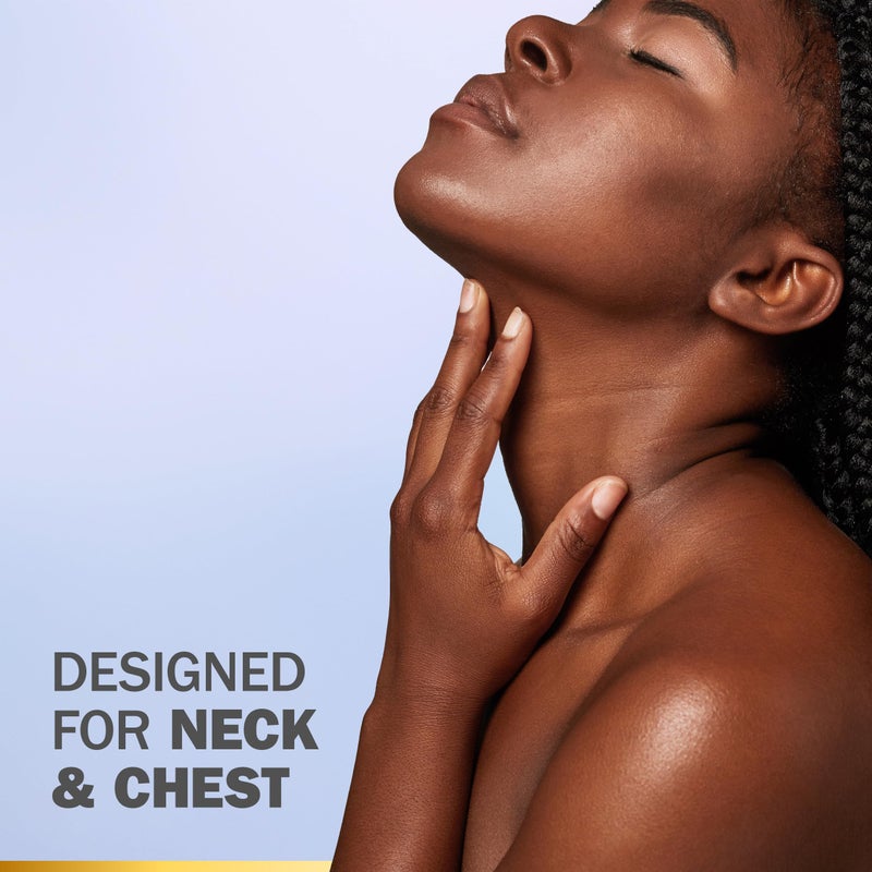 Olay كريم علاج أولاي للبشرة المتجعدة المكثف للرقبة والصدر مع ريتينول 24، مركب فيتامين ب3، يرطب بعمق، يجدد وينعم البشرة، 1.7 أونصة سائلة - Image 3