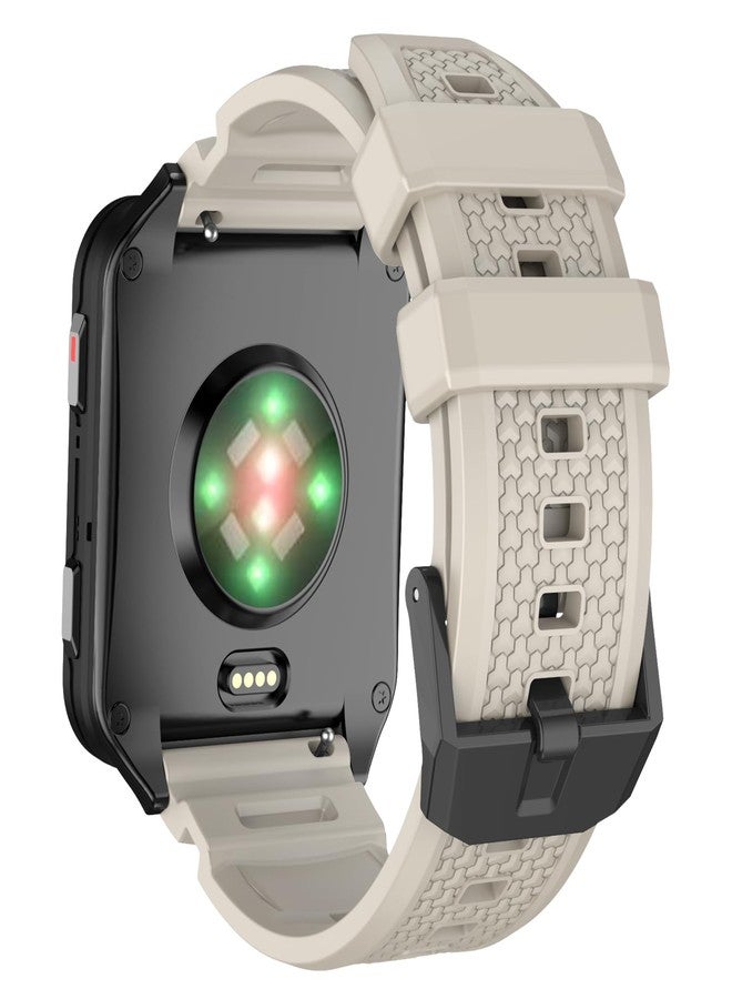 OVERSTEP Watch Band Compatible with Garmin Venu X1, 24mm Silicone Replacement Bands for TicWatch Altas/TicWatch Pro 5/Pro 5 Enduro Smartwatch - Image 2