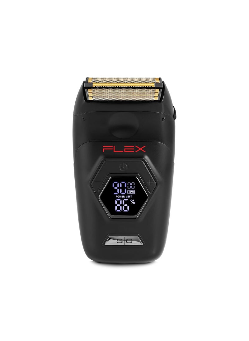 Stylecraft StyleCraft Flex Foil Shaver Professional SuperTorque Motor Digital LCD Display with MicroTrimmer Blade 