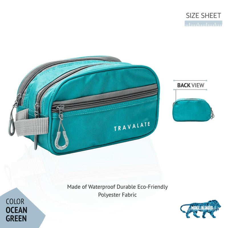 TRAVALATE® Multipurpose Water Resistant Toiletry Kit Bag for Man and Women | Toilery Kit for Travel and Daily use - Image 4