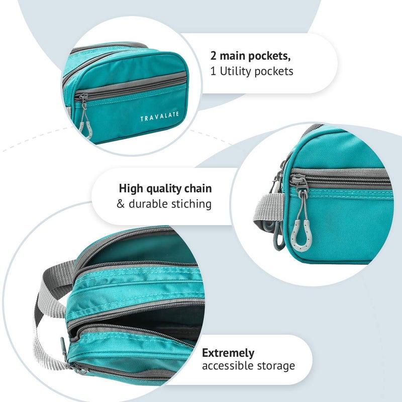 TRAVALATE® Multipurpose Water Resistant Toiletry Kit Bag for Man and Women | Toilery Kit for Travel and Daily use - Image 3