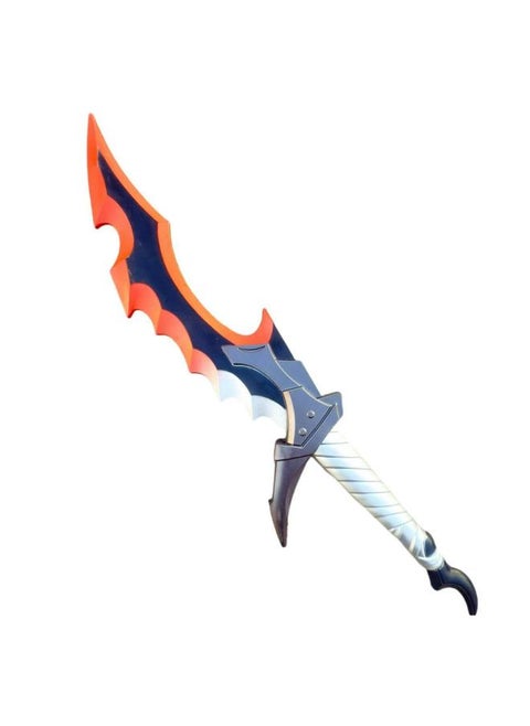 I Upgrade Cosplay Props Weapons Pu Soft Rubber Material Does Not Open The Blade Knight Killer 60 Children's Toys-Size:60cm Red Knight Sword