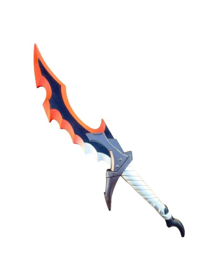 I Upgrade Cosplay Props Weapons Pu Soft Rubber Material Does Not Open The Blade Knight Killer 60 Children's Toys-Size:60cm Red Knight Sword