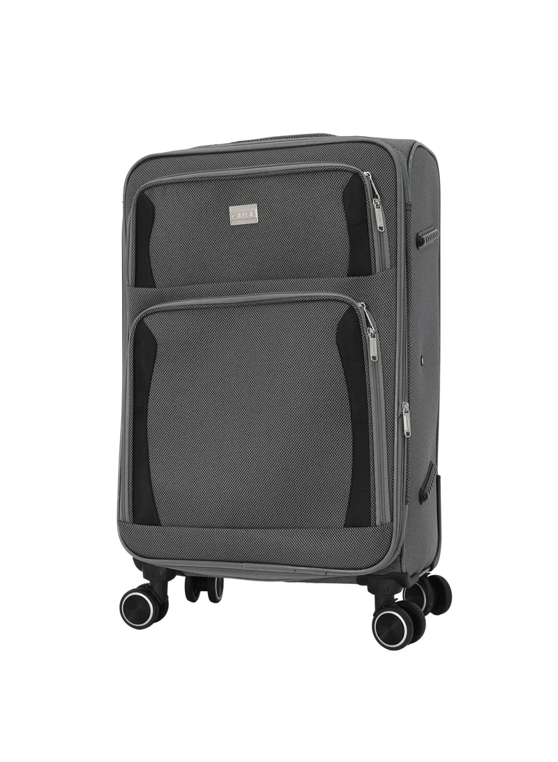 CAPITAL Capital 4-Piece Softside Expandable Spinner Luggage Set - Durable Travel Suitcases with 360° Spinner Wheels