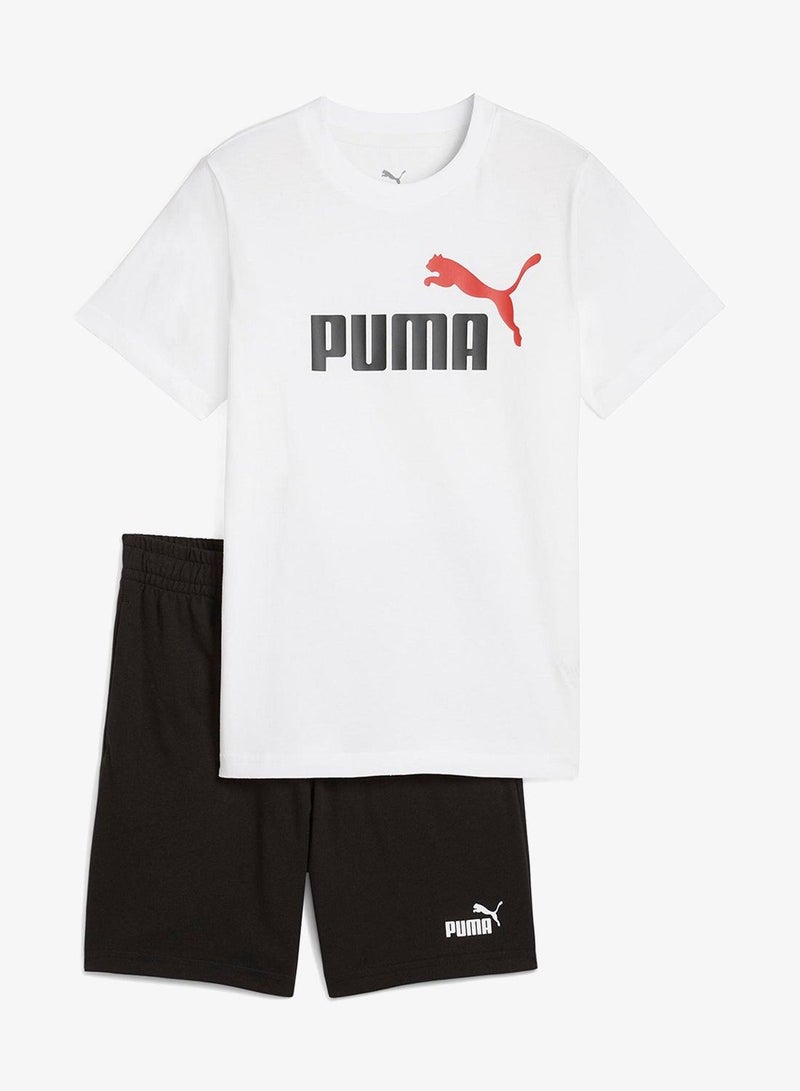 PUMA Youth Essential Two Color No.1 Logo T-Shirt Set - Image 1