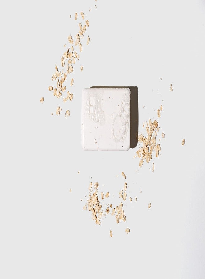 LATHER صابون لاذر المقشر - صابون مقشر للجسم - ينظف، ينقي ويقشر في آن واحد - استخدام يومي لطيف للنساء والرجال - صابون للجسم مع دقيق الشوفان ومستخلص الخيزران - 7 أونصات (عبوة من 2) - Image 3