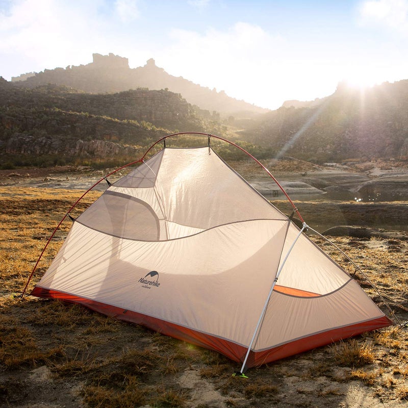 Naturehike Updated Cloud up 2 tent-new version gray(20D) - Image 2