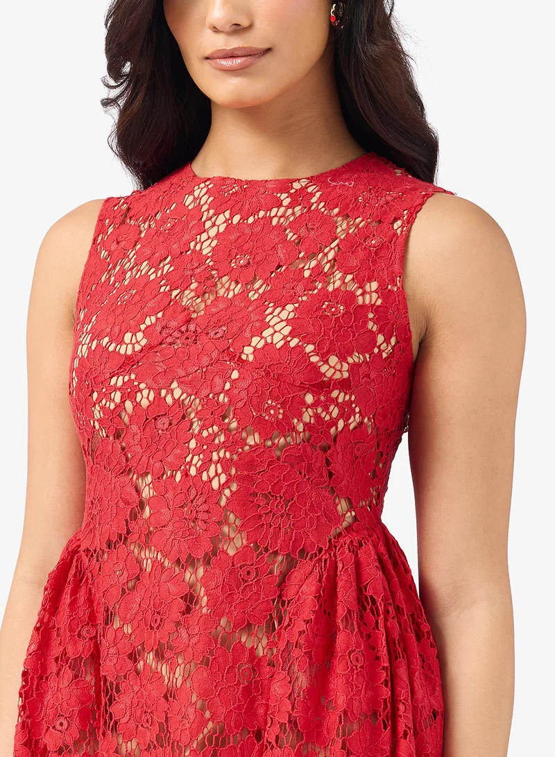 Ella Limited Edition  A-line Lace Dress for Women | Best Price UAE