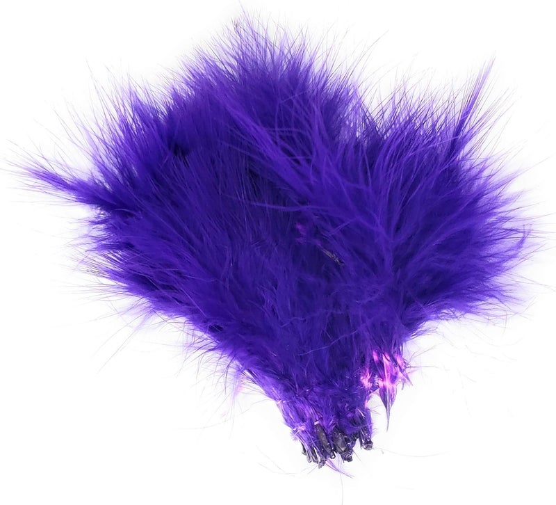 Creative Angler Strung Marabou Bird Feathers for Tying Fly Fishing Flies - Fly Tying Accessories - Perfect Choice for Tail & Wings and Easy to Tie On The Lure - Image 1