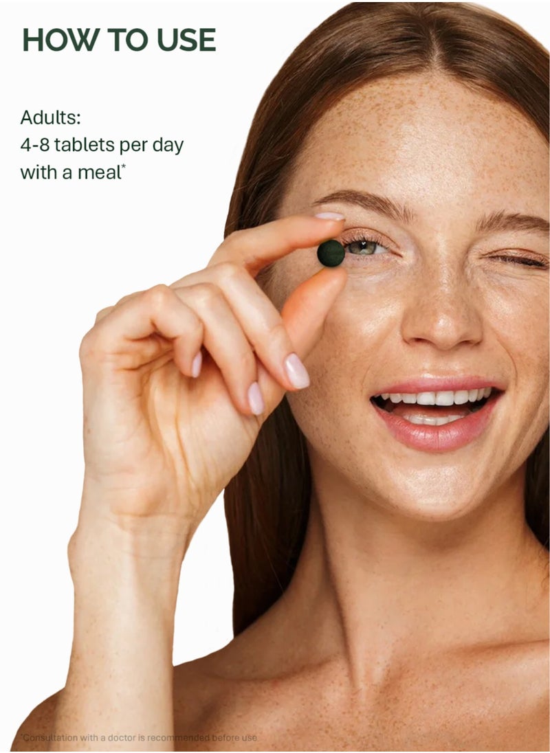 NFO NFO SPIRULINA & CHLORELLA [260 Tablets]  - Image 3