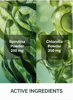 NFO NFO SPIRULINA & CHLORELLA [260 Tablets]  - Image 5