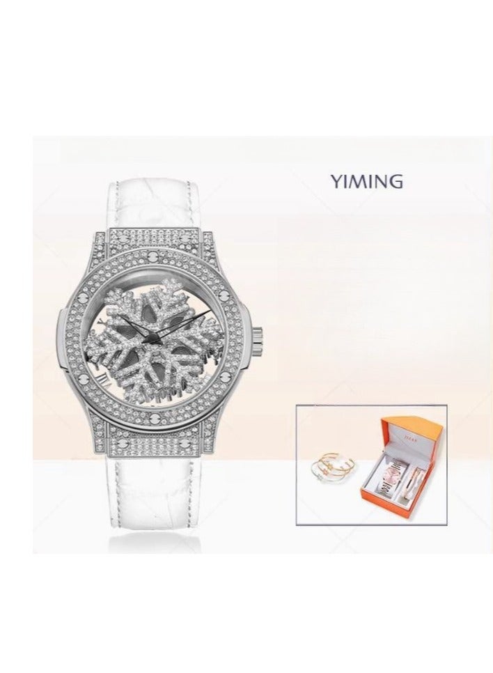 Yiming Ladies' Light Luxury Niche Starry Sky Watch - Image 1
