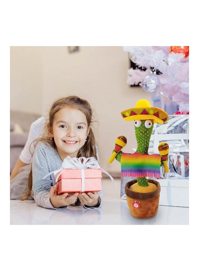 XiuWoo Electric Dancing Plant Cactus Plush Stuffed Toy with Music - Image 4